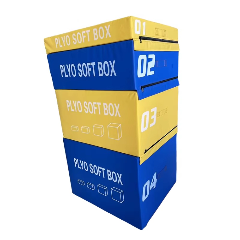 Plyo Box Set - Peralatan Kebugaran Latihan Kekuatan Kustomisasi Kebugaran