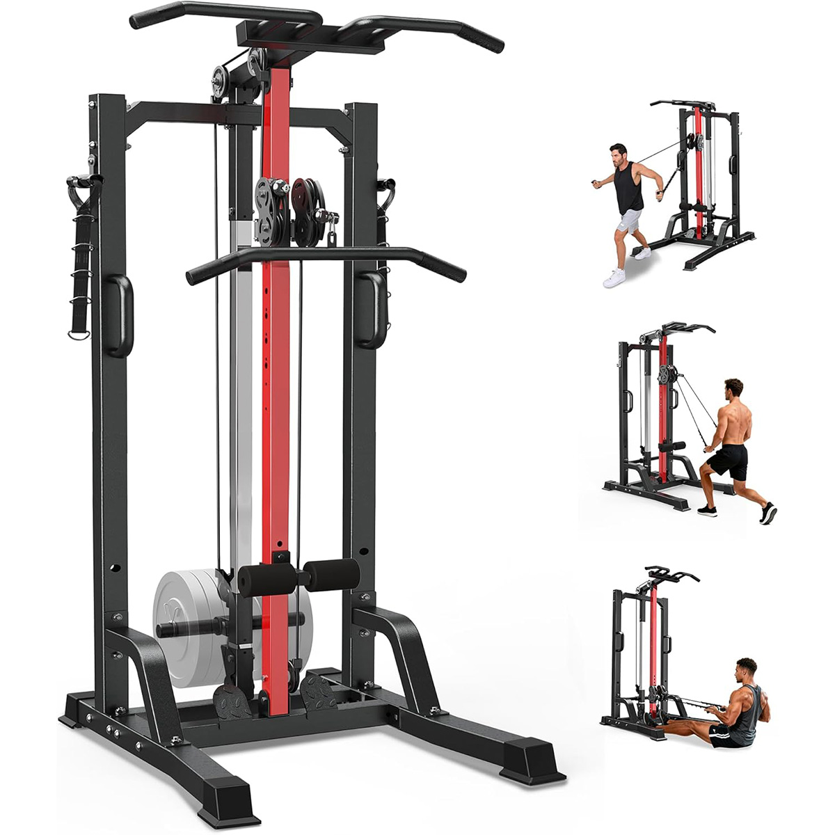 All In One Gym Home Equipment - Mesin Gym Rumah Pooboo - Sistem