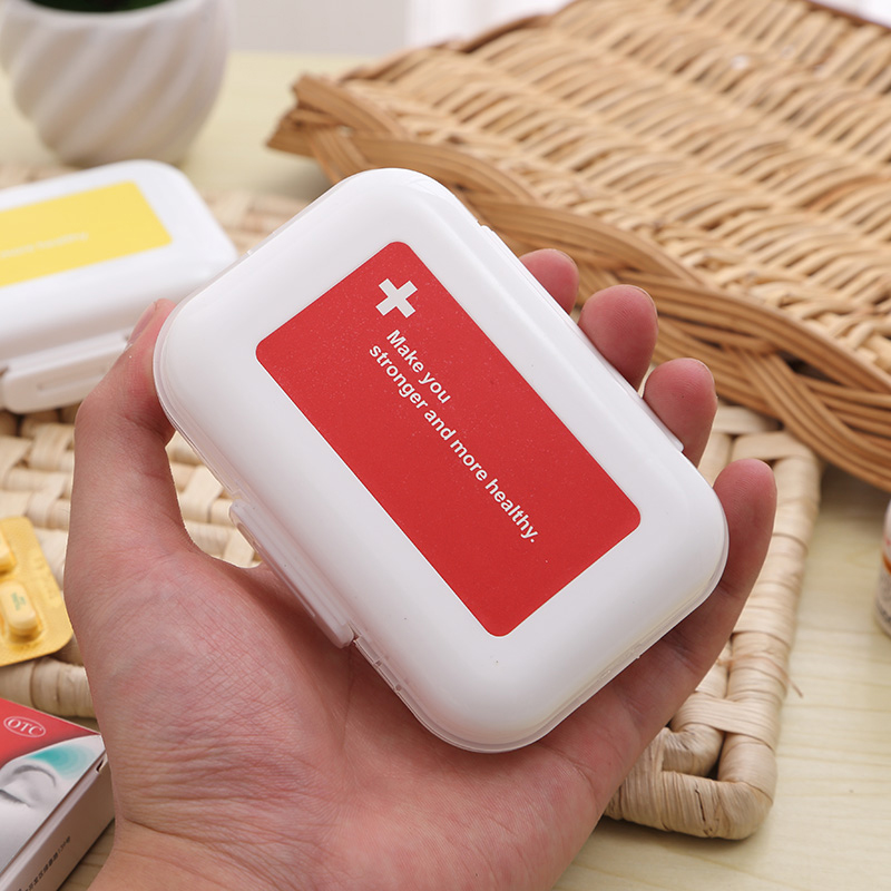 Plyo Box Set - 8 Sel Kotak Penyimpanan Obat Portabel