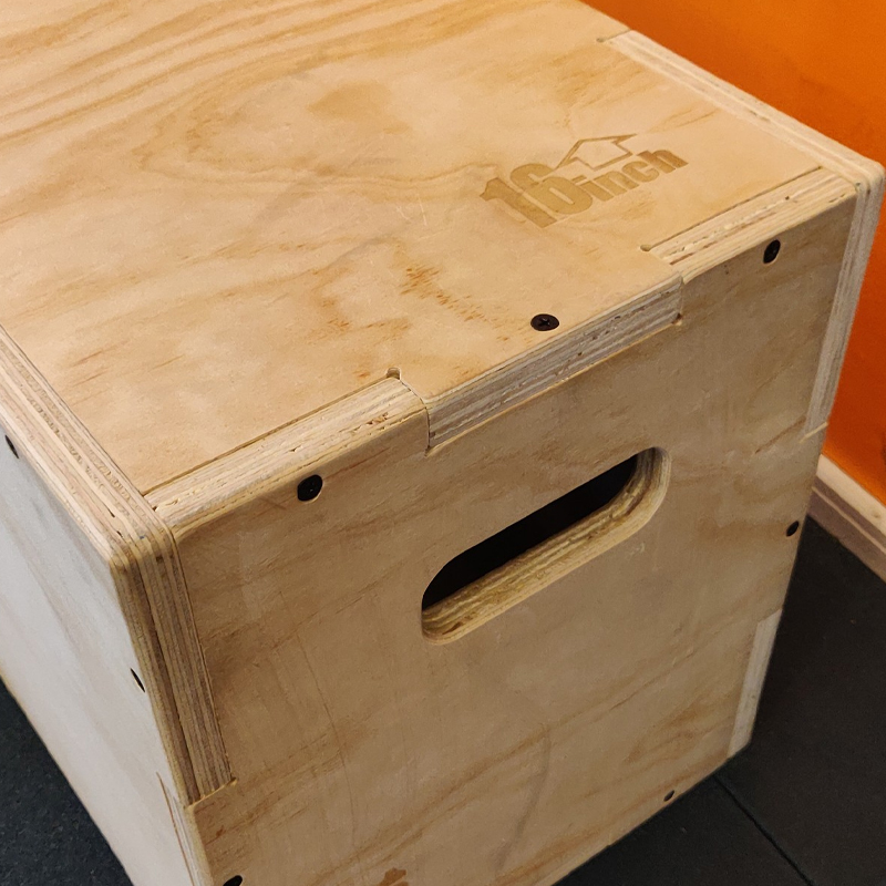 Home Gym Jump Box - Kotak Lompat Plyometric Kayu 3 in