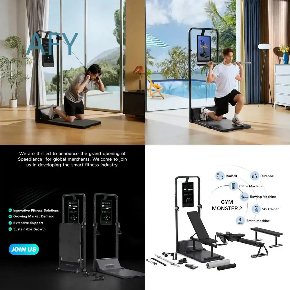All In One Gym Home Equipment - Peralatan Kebugaran Speediance All in One
