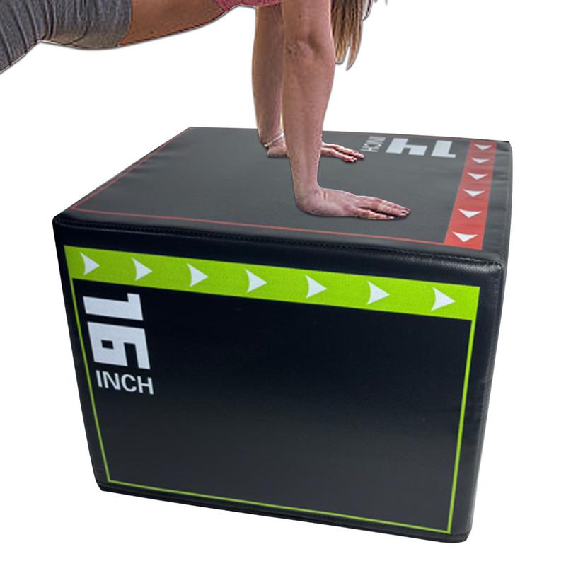 Home Gym Jump Box - Kotak Lompat Poliometrik Tahan Benturan Anti-selip