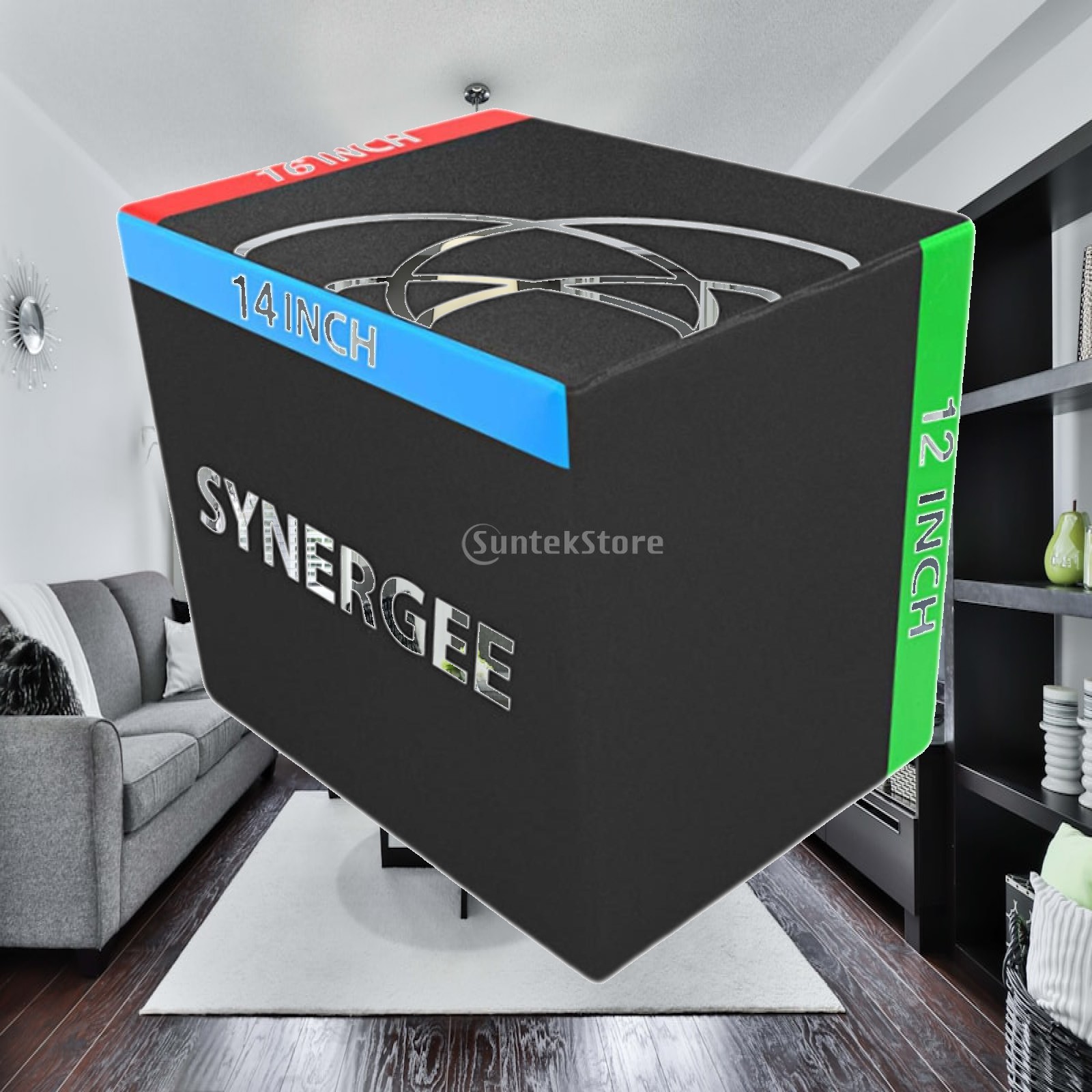 Home Gym Jump Box - Kotak Lompat Pliometrik untuk Gym Rumahan,