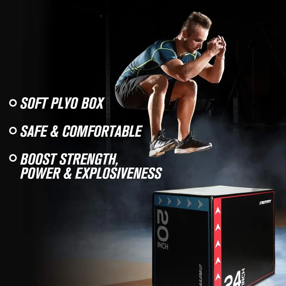 Set Kotak Plyometric 3-in-1 -  - Home Gym Jump Box ulasan dan harga