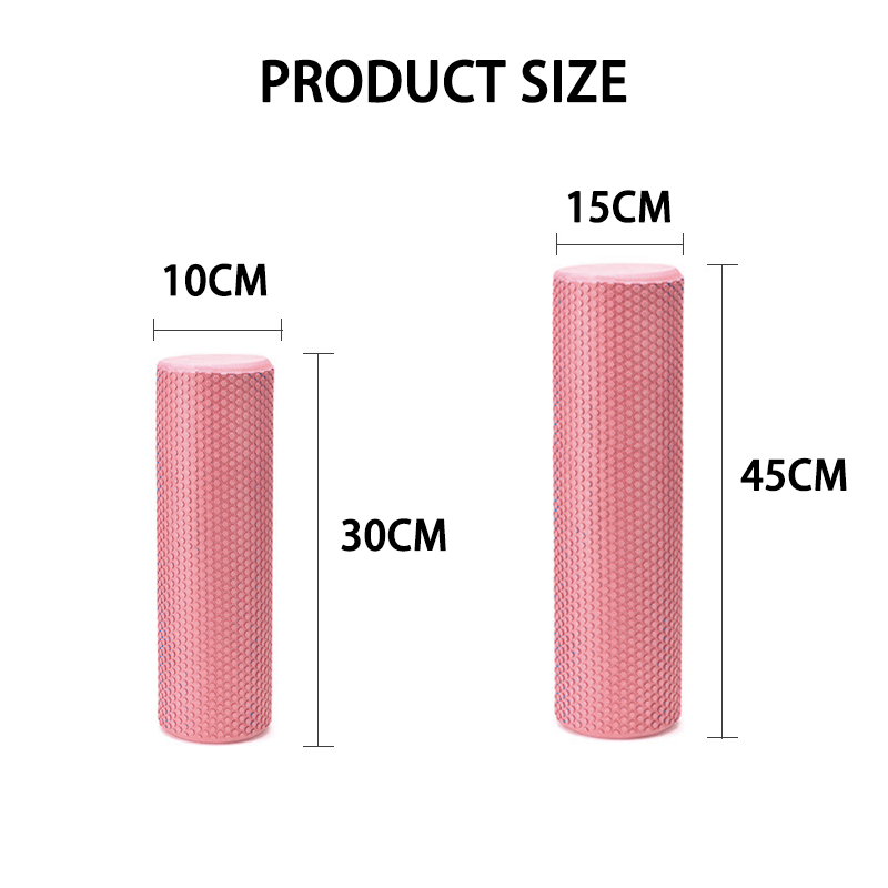 Roller Busa Yoga 30/45CM, EVA  - Foam Roller High Density ulasan dan harga