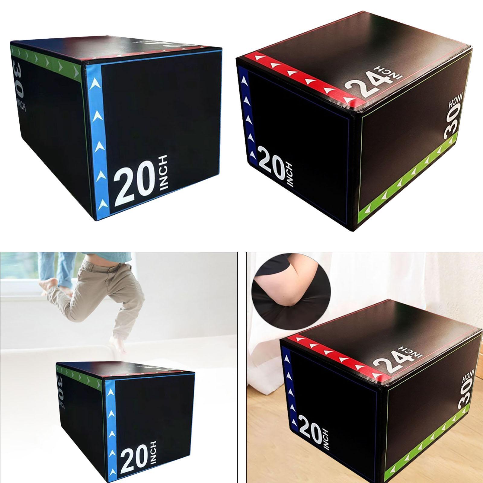 Kotak Lompat Plyometric 3-in-1 - Home Gym Jump Box ulasan dan harga