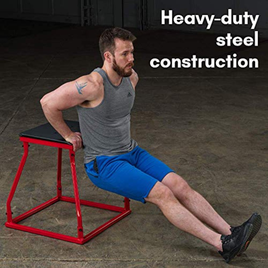 Kotak Lompat Pliometrik untuk  - Home Gym Jump Box ulasan dan harga
