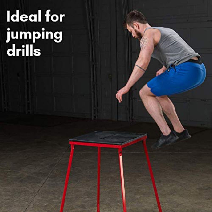 Kotak Lompat Pliometrik untuk  - Home Gym Jump Box ulasan dan harga