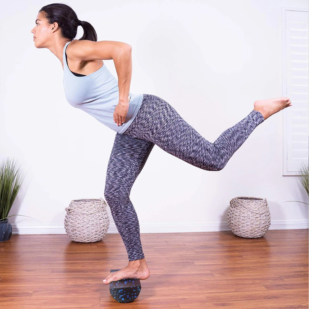 Roller Yoga Setengah Lingkaran - Foam Roller High Density ulasan dan harga
