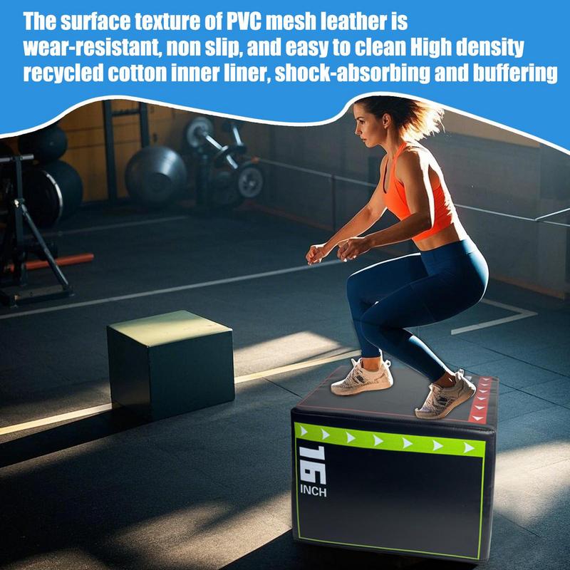 Kotak Lompat Poliometrik Tahan - Home Gym Jump Box ulasan dan harga