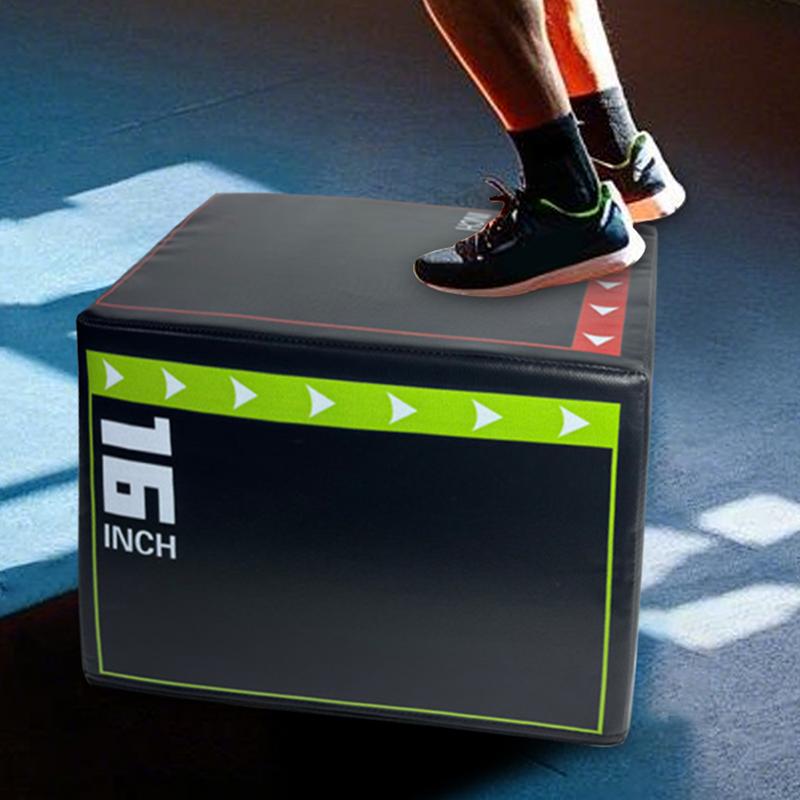 Kotak Lompat Poliometrik Tahan - Home Gym Jump Box ulasan dan harga