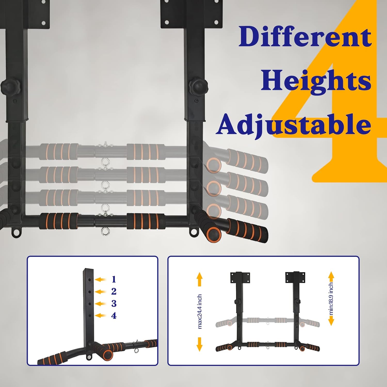 Stasiun Dip Multifungsi yang D - Home Gym Wall ulasan dan harga