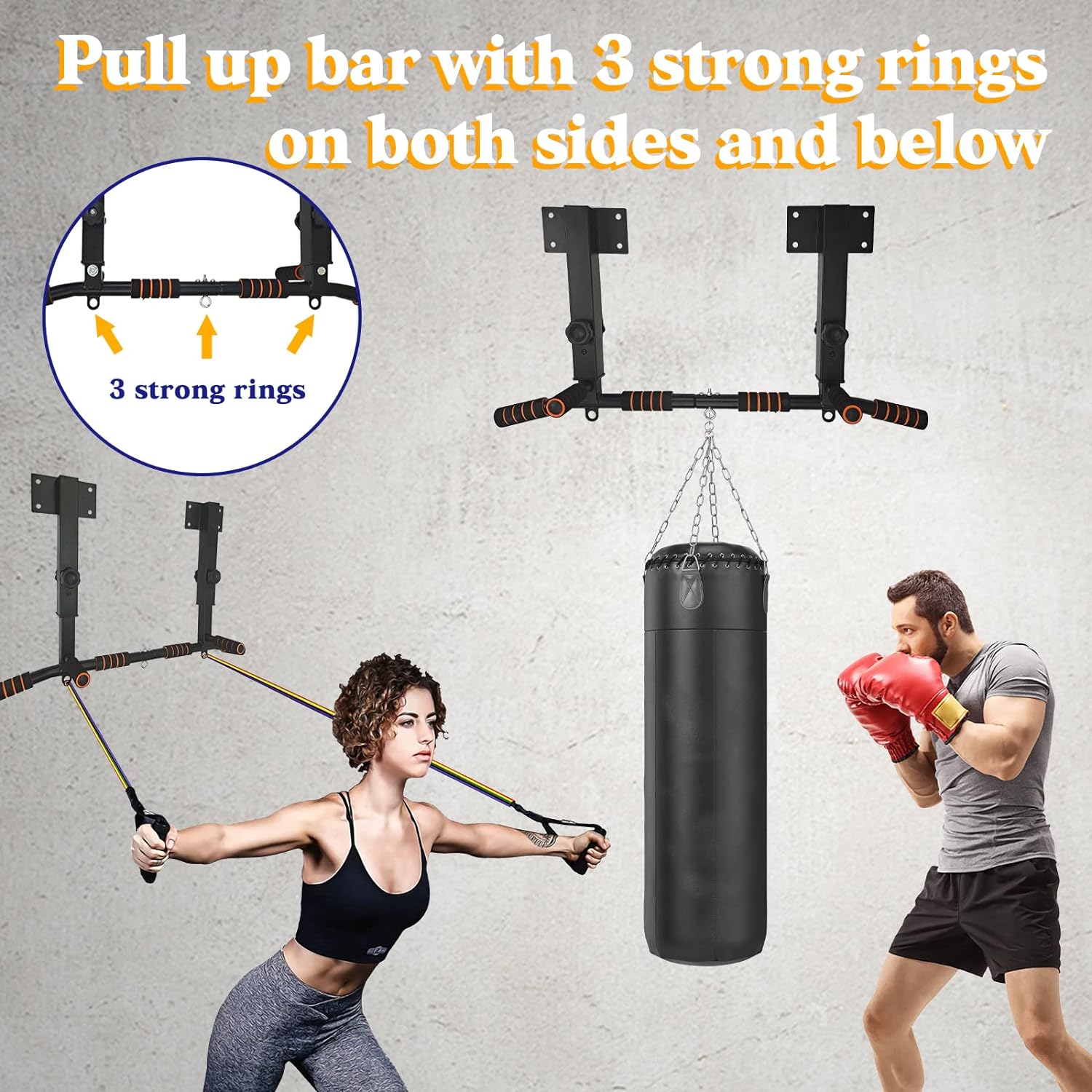 Stasiun Dip Multifungsi yang D - Home Gym Wall ulasan dan harga