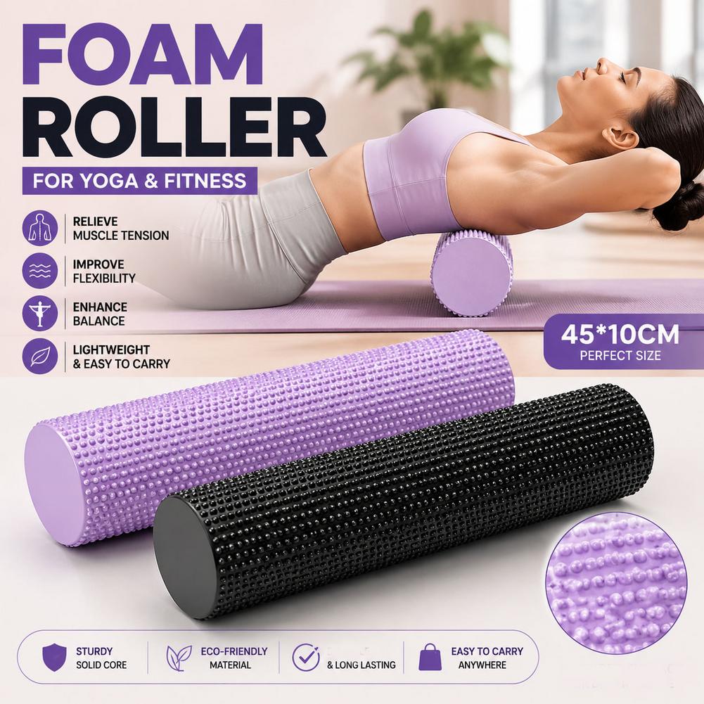 Rol Busa Yoga EVA Kepadatan Ti - Foam Roller High Density ulasan dan harga