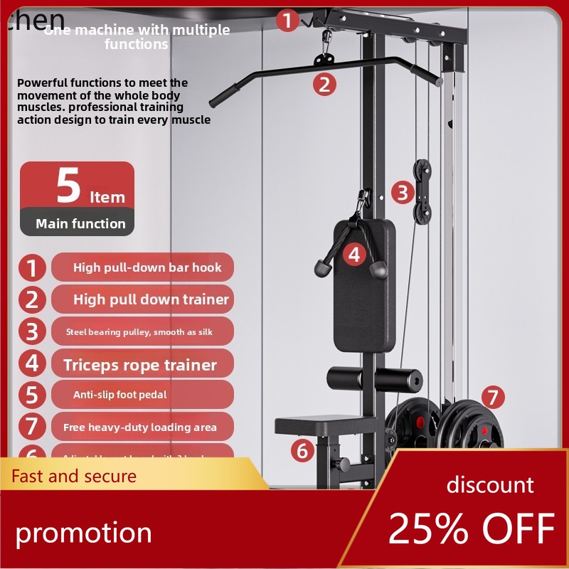 Alat Latihan ZML Pull Down Tra - All In One Gym Home Equipment ulasan dan harga