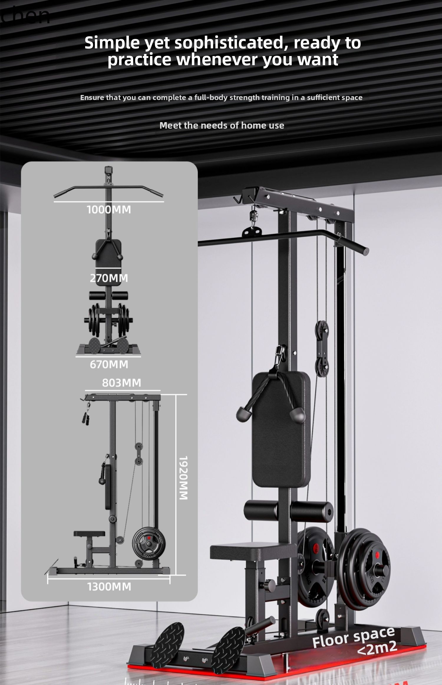Alat Latihan ZML Pull Down Tra - All In One Gym Home Equipment ulasan dan harga