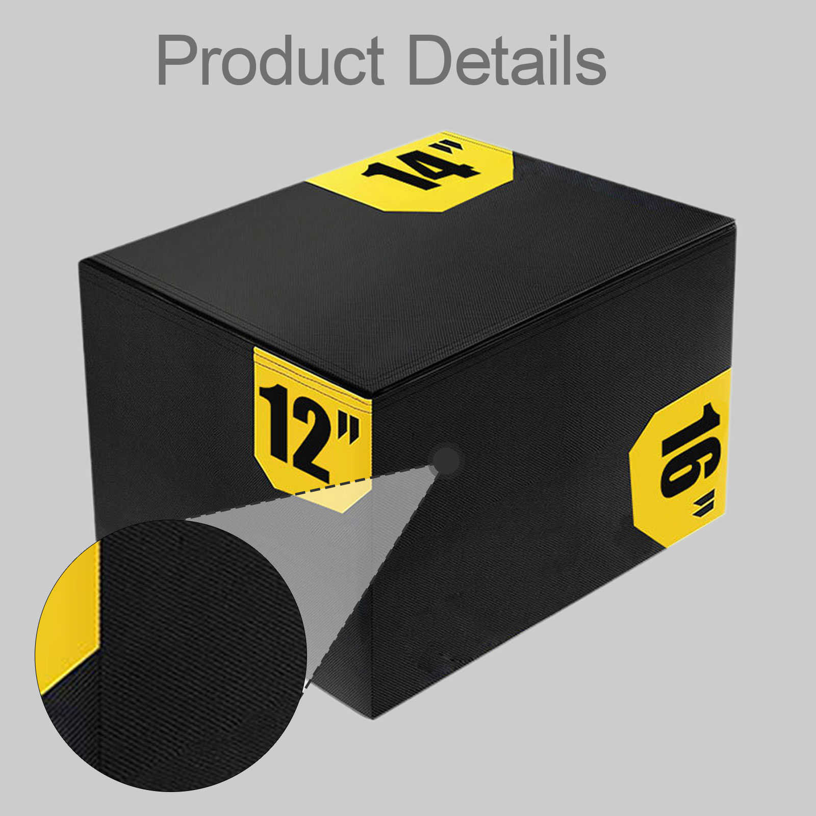 Kotak Lompat Plyometric 3 in 1 - Home Gym Jump Box ulasan dan harga