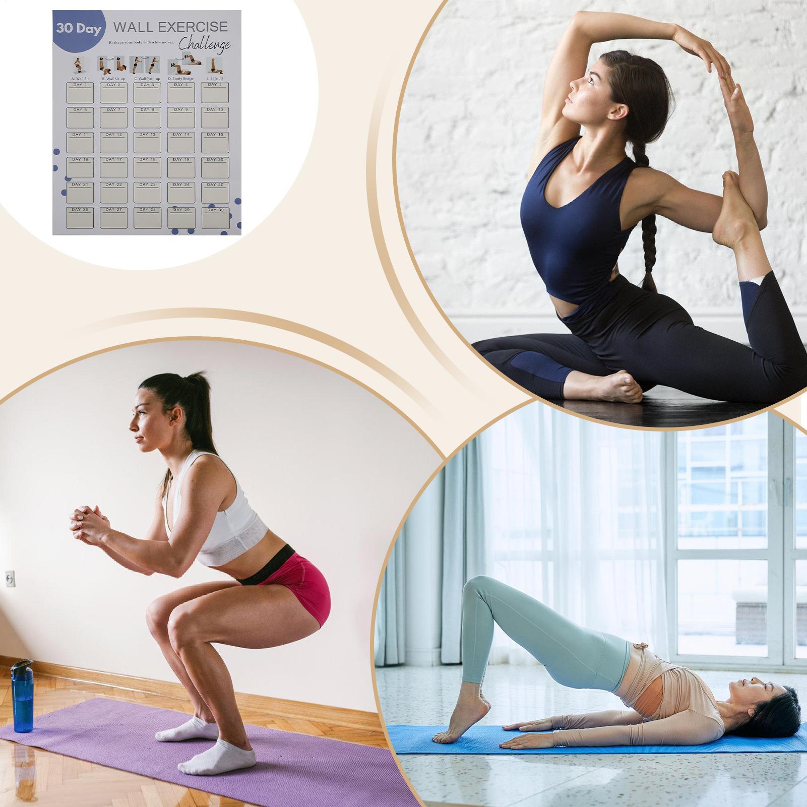 Perencana Kebugaran Dinding 30 - Workout Plan Home Gym ulasan dan harga
