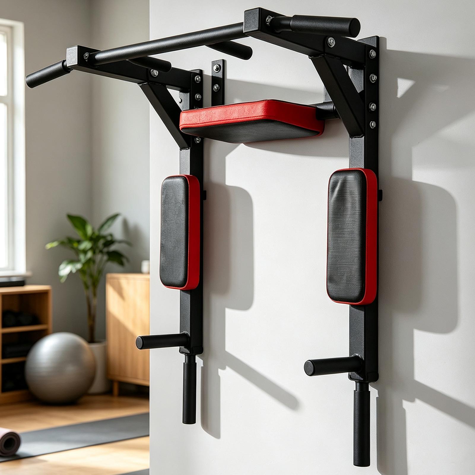 Bar Pull-up Dinding Multifungs - Home Gym Wall ulasan dan harga